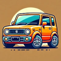 軽自動車ハスラーのイラスト